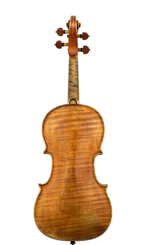 提琴背面