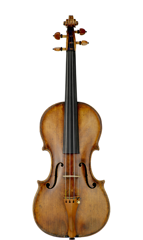 提琴正面
