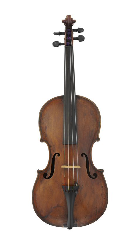 提琴正面